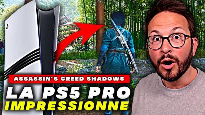 La PS5 PRO IMPRESSIONNE sur Assassin's Creed Shadows 😍 "Un fossé générationnel"