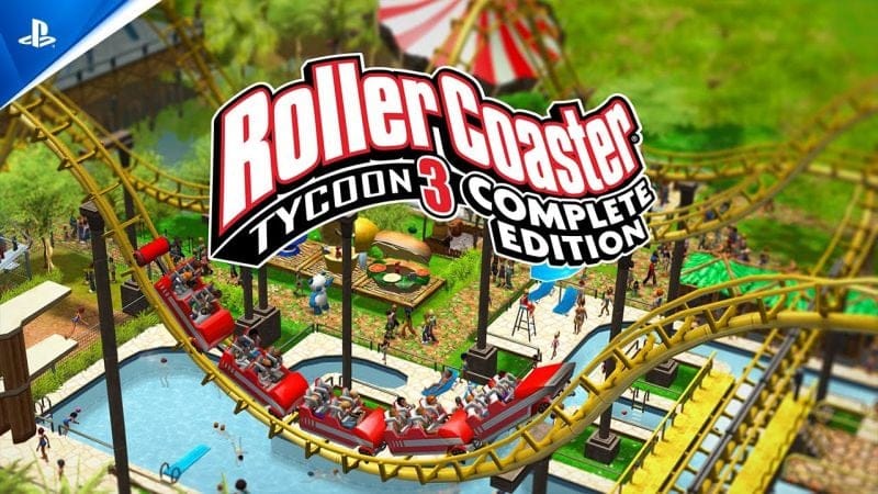 RollerCoaster Tycoon 3 Complete Edition - Launch Trailer | PS5 Games