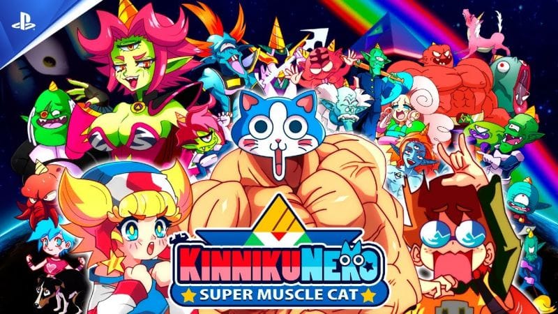 KinnikuNeko: SUPER MUSCLE CAT - Trailer de lancement | PS5, PS4