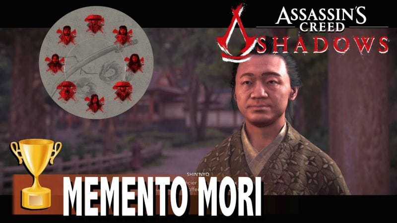 LES KABUKI MONO - où trouver tous ces membres / Memento mori Trophée - ASSASSIN'S CREED SHADOWS
