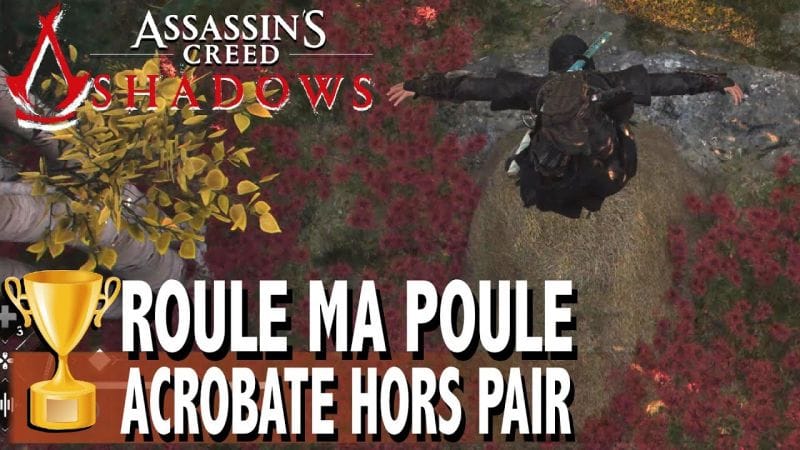 ACROBATE HORS PAIR & ACROBATE HORS PAIR Saut de la foi après balancer ASSASSIN'S CREED SHADOWS
