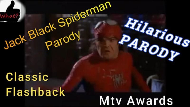 Hilarious PARODY ((Jack Black as SPIDERMAN )) #MTV AWARDS, #FUNNY #comedy , #SUPER #BEST #fathersday