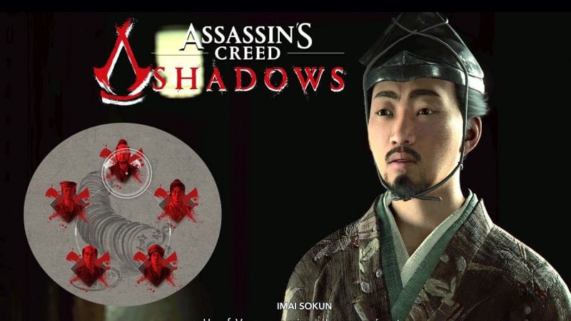 LA GUILDE DE LA MAIN DE FER - où trouver tous ces membres - ASSASSIN'S CREED SHADOWS
