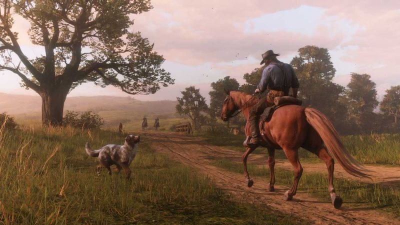 Les joueurs de Red Dead Redemption 2 découvrent une interaction rare avec Bloodhound