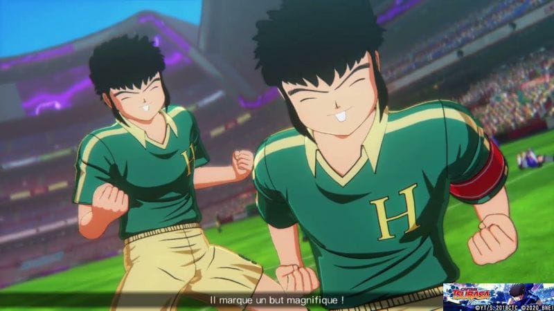Capitain stubasa Rise of thé New champions hanawa vs musashi #captainstubasa