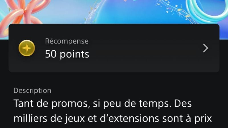Super promo printemps 50 points