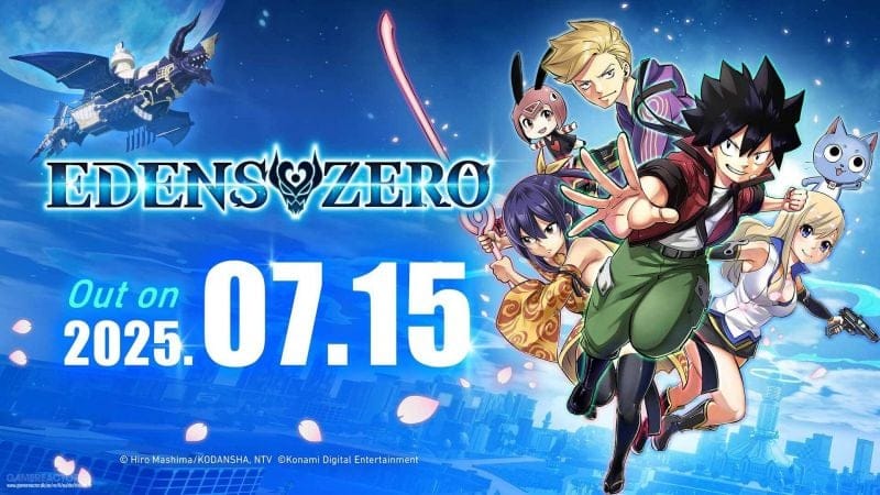 Konami confirme la date de sortie d'Eden's Zero sur PC et consoles