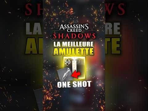 La MEILLEURE Amulette d'Assassin's Creed Shadows ? Build One Shot Kunai avec Naoe