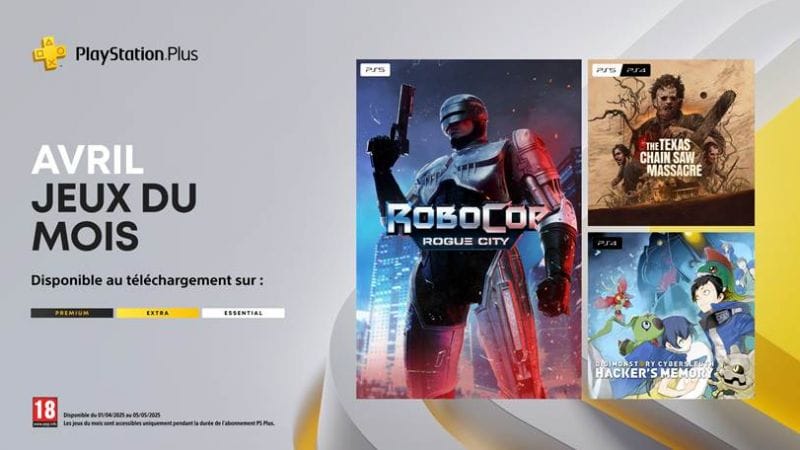 Découvrez les jeux du mois PlayStation Plus !