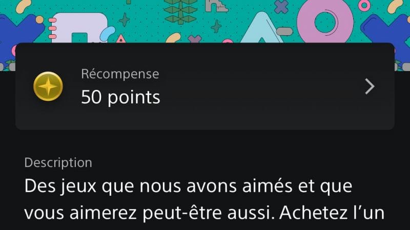50 points pour acheter eternelle rengaine