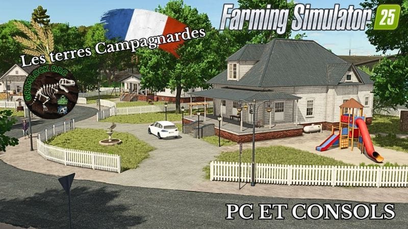 🟢FS25 PRESENTATIONS DE LA MAPS  LES TERRES CAMPAGNARDES  MAGNIFIQUE MAPS PC / CONSOLS