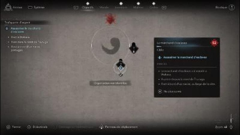 Assassin's Creed Shadows Assassiner Le marchand d'esclaves Emplacement /Localisation