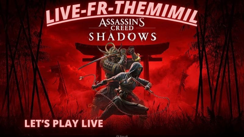 Assassin's Creed Shadows HORS SERIE  Live Fr Ps5 pro♥️