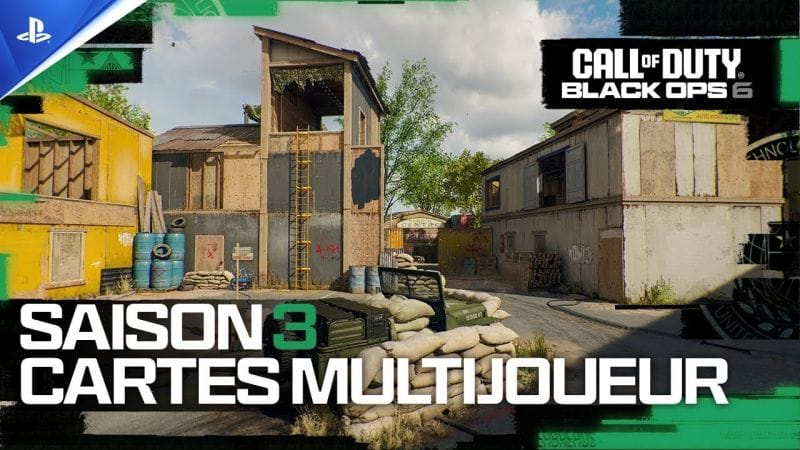Call of Duty: Black Ops 6 - Trailer des cartes multijoueur de la Saison 3 | PS5, PS4