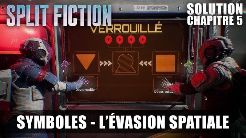 Split Fiction : Solution des Symbole de l'Histoire Annexe : L'Évasion Spatiale (Accès Verrouillé)