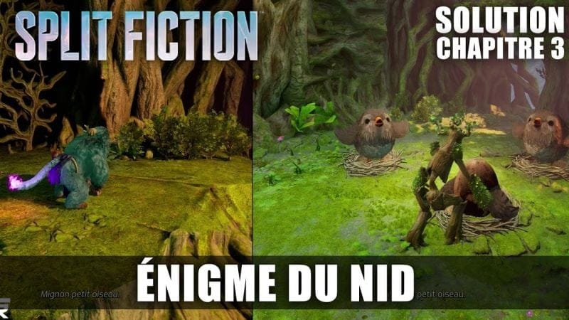 Split Fiction : Solution de l'Énigme du NID (Chapitre 3) avec l'oeuf et les Oiseaux