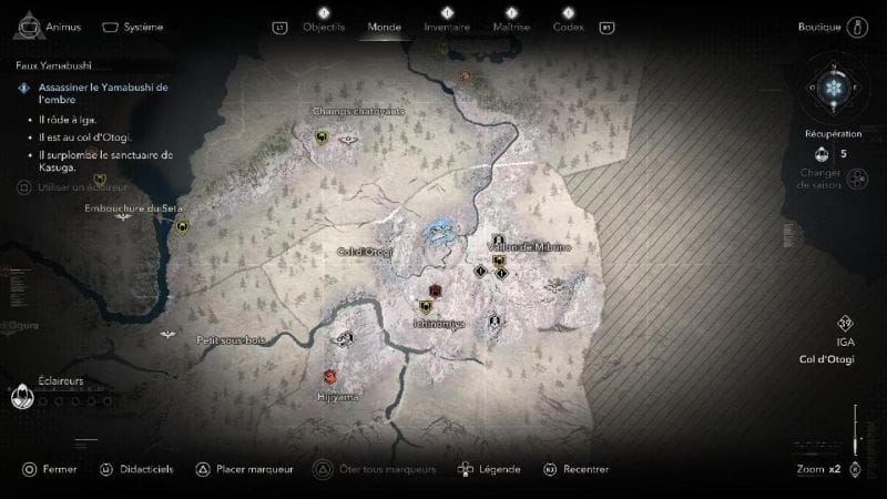 Assassin's Creed Shadows Assassiner le Yamabushi de l'ombre Emplacement /Localisation