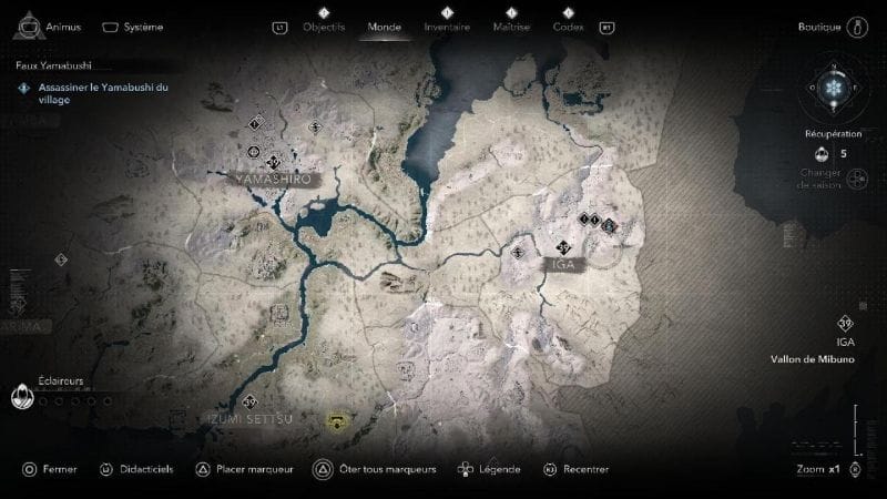 Assassin's Creed Shadows Assassiner le Yamabushi du village Emplacement /Localisation