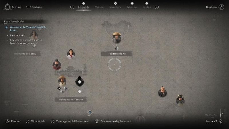 Assassin's Creed Shadows Quete Kyonyo Assassiner les chasseur de primes Emplacement /Localisation