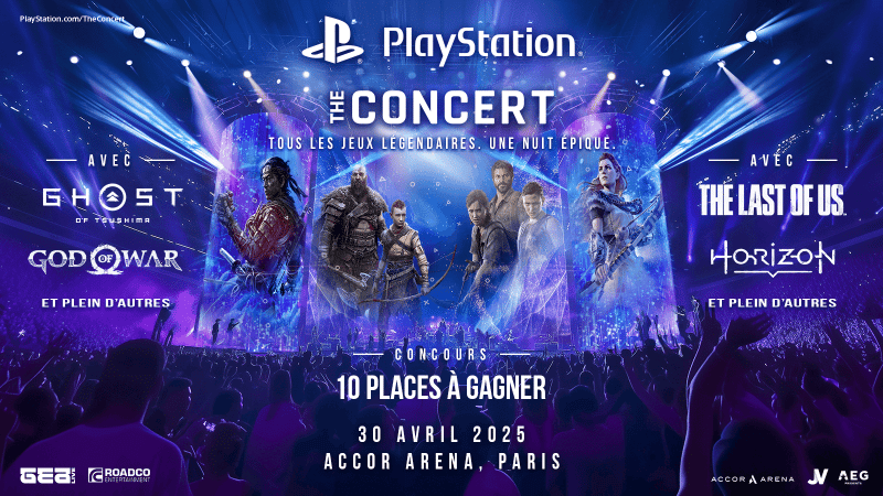 Gagnez vos places pour PlayStation : Le Concert grâce à We Are PlayStation