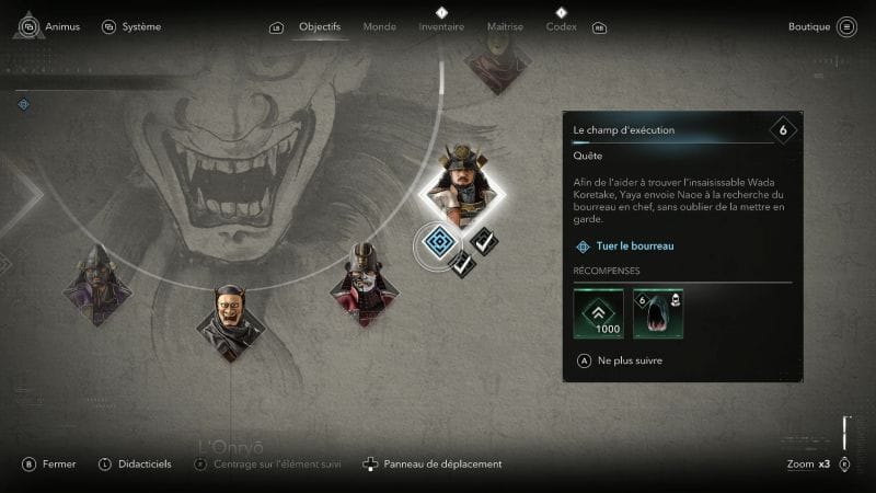 Le champ d'exécution | Soluce Assassin's Creed Shadows