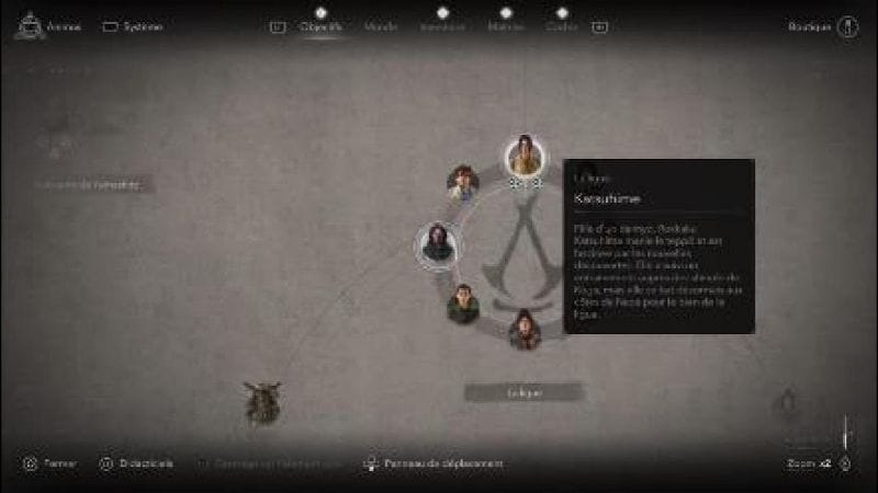 Assassin's Creed Shadows Quete COMPLETE Katshuhime La légende du Genin Emplacement /Localisation
