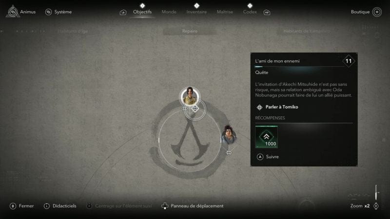 L'ami de mon ennemi | Soluce Assassin's Creed Shadows