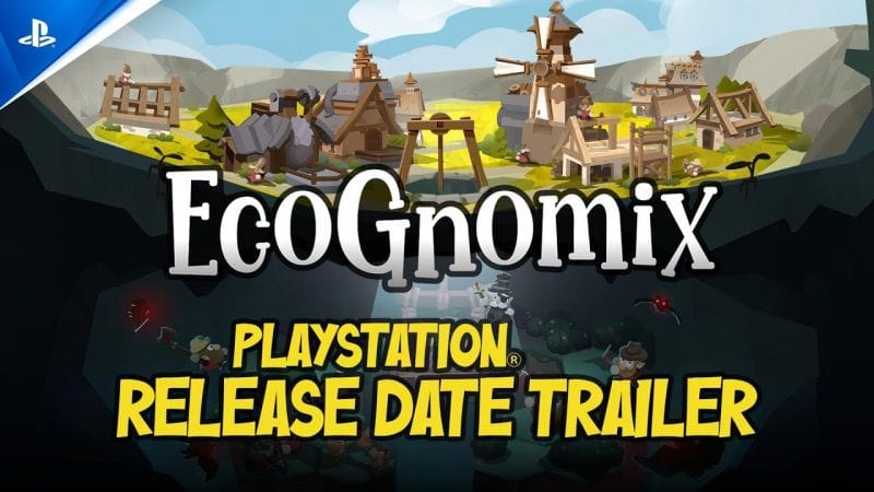 EcoGnomix - Release Date Trailer | PS5 & PS4 Games