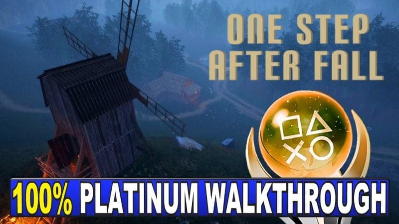 One Step After Fall 100% Platinum Walkthrough - Trophy & Achievement Guide Crossbuy PS4, PS5
