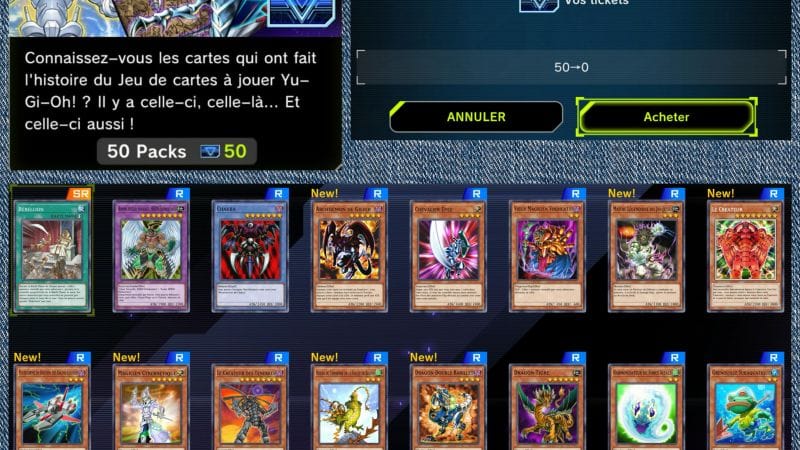Enfin le Pack PS+ Yu Gi Ho mensuel débuggé