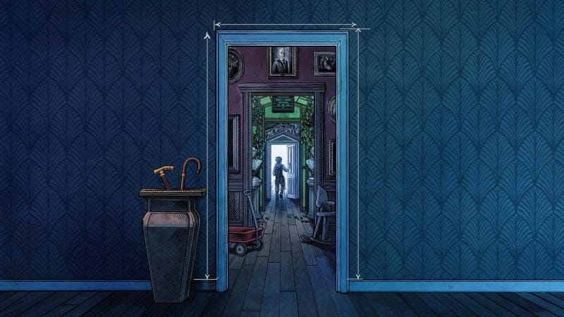 Un aperçu des salles changeantes de Blue Prince, disponible le 10 avril avec le catalogue de jeux PlayStation Plus