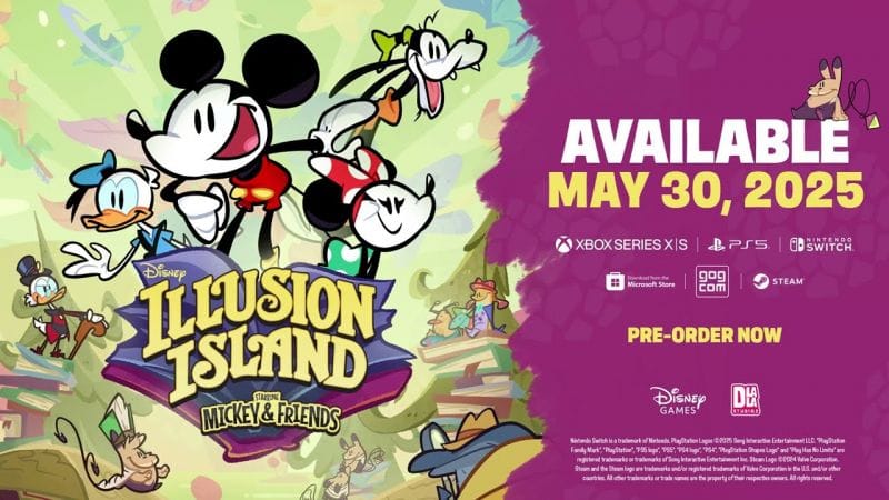 Disney Illusion Island : L'exclusivité Switch arrivera prochainement sur PC, PS5 et Xbox Series
