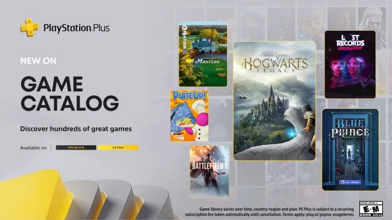 Hogwarts Legacy rejoint le catalogue de jeux PS Plus Extra : tous les nouveaux jeux en avril