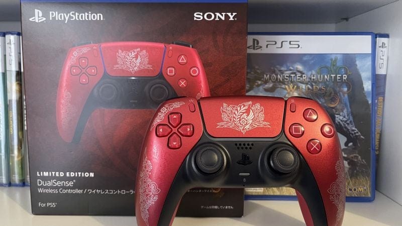 La DualSense Edition Limitée MH Wilds est arrivée !