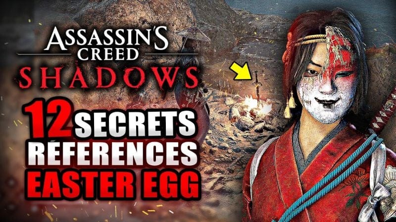Assassin's Creed Shadows : 12 Secrets & Easter Eggs INCROYABLES Cachés dans le JEU