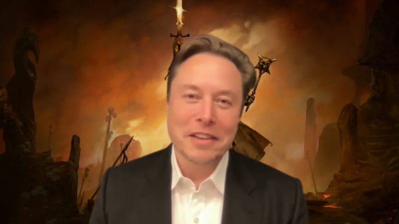 “Il meurt sans bouger” Elon Musk se fait encore épingler sur ce jeu vidéo, cet extrait montre que son niveau est abyssal…