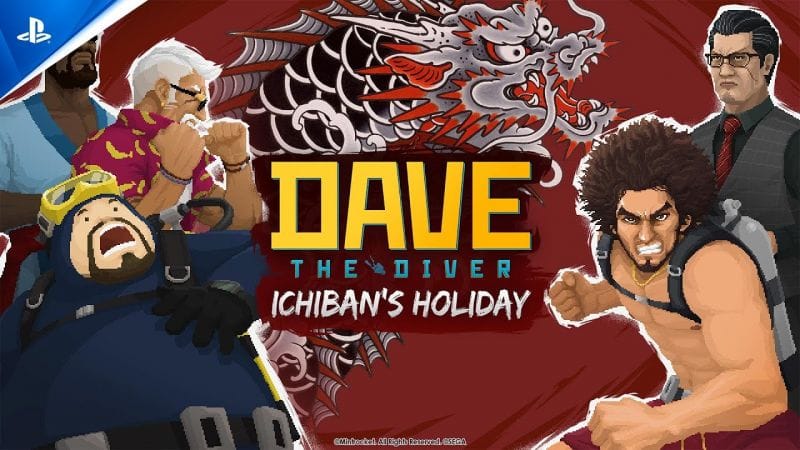 Dave the Diver - Ichiban's Holiday Content Pack Launch Trailer | PS5 & PS4 Games
