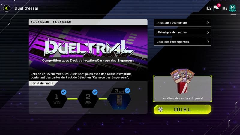 Yu Gi Ho grosse MAJ