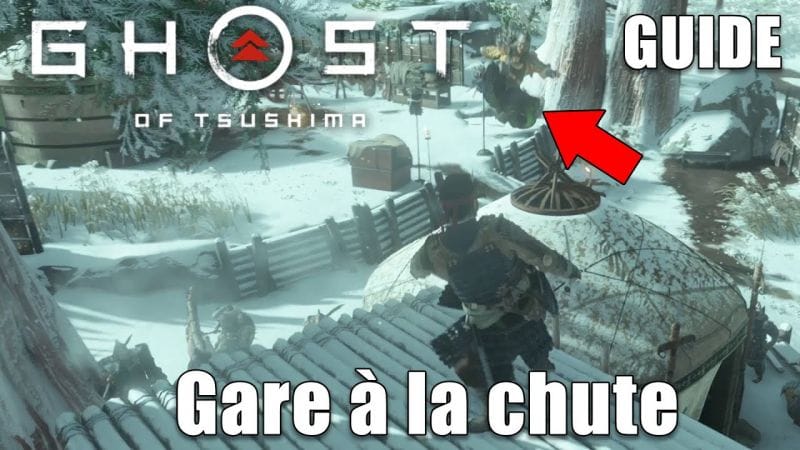 GHOST OF TSUSHIMA - COMMENT TUER UN ENNEMI EN LE FAISANT TOMBER D'UN REBORD (Gare à la chute) GUIDE