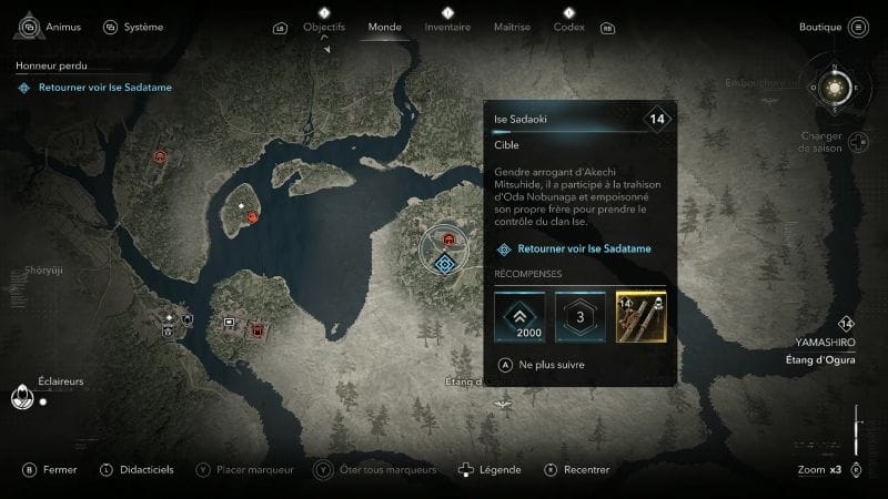 Honneur perdu | Soluce Assassin's Creed Shadows
