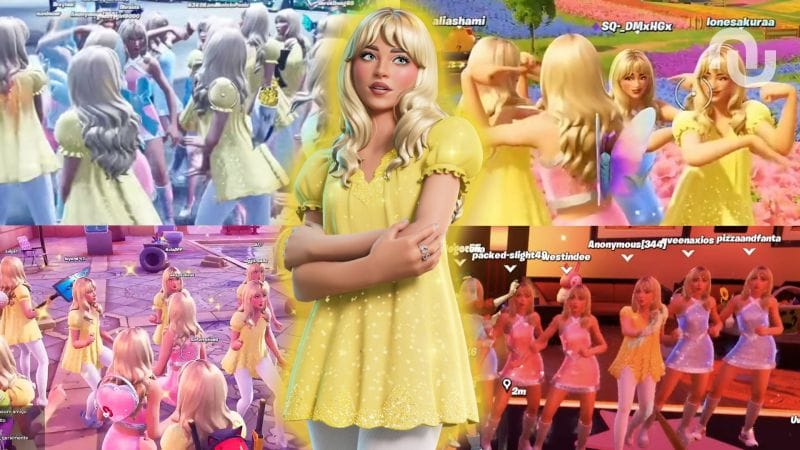 Sabrina Carpenter fout la zizanie dans Fortnite