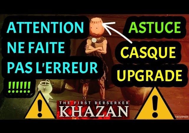The First Berserker: Khazan CASQUE POT UPGRADE ATTENTION !!😭