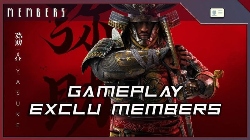 ASSASSIN'S CREED SHADOWS : GAMEPLAY YASUKE IMMERSION