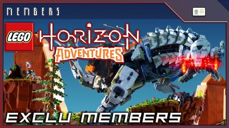 ✨ [EXCLU MEMBERS] LEGO Horizon Adventures : GAMEPLAY CREUSET GUEULE D'ORAGE ✨