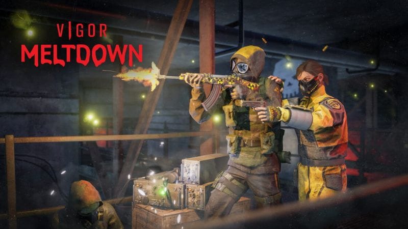 GEEKNPLAY - Vigor - Passe en mode survie avec Meltdown ! Tenues Hazmat, gaz toxique et nouveautés à gogo