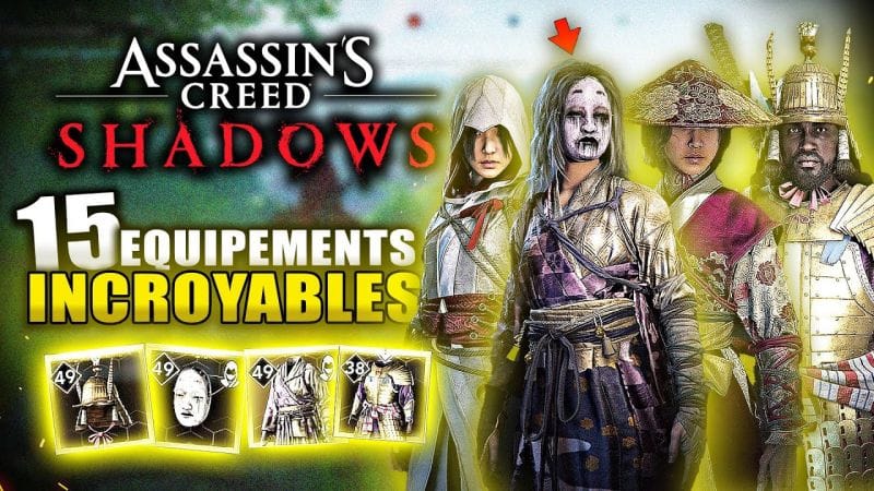 Assassin's Creed Shadows : 15 Equipements Légendaires INCROYABLES à Débloquer IMPÉRATIVEMENT 🔥Astuce