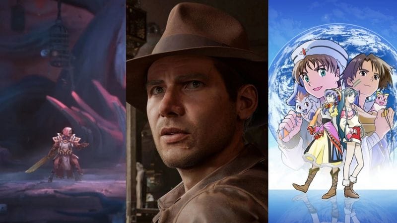 Agenda - Indiana Jones PS5, Lunar Collection, Mandragora... L'agenda des sorties jeux vidéo de la semaine