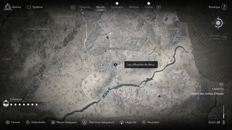 Les offrandes de Mayu | Guide Assassin's Creed Shadows