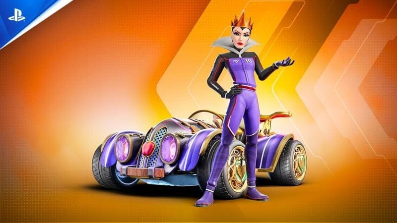 Disney Speedstorm - Trailer de l'arrivée de la Reine-sorcière | PS5, PS4