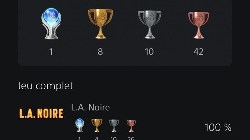 PLATINE L.A NOIRE